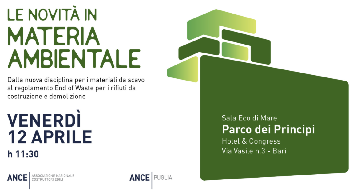 Le novit&agrave; in materia ambientale. Dalla nuova disciplina per i materiali da scavo al regolamento End of Waste per i rifiuti da costruzione e demolizione